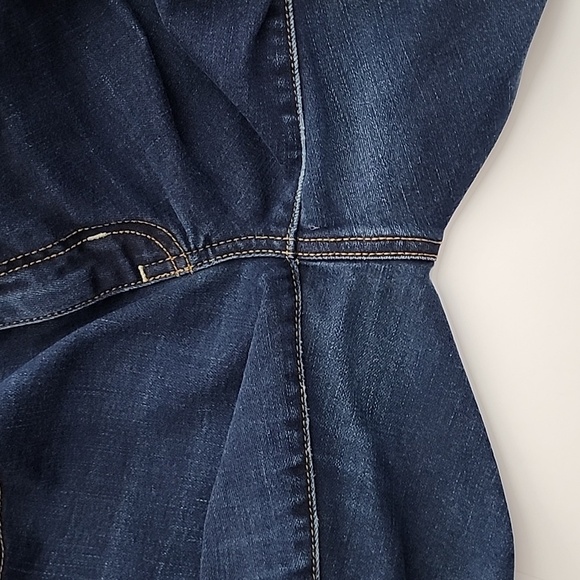 American Eagle Women's Denim Super Stretch Dark Blue Jeans Jegging Size 6 Reg - Picture 6 of 11